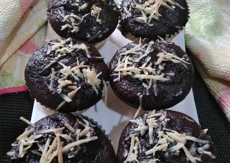 gambar untuk resep Coklat cupcakes mom axel