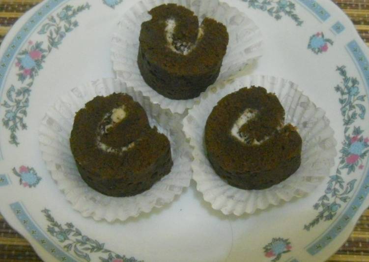 resep Bolu gulung kukus coklat