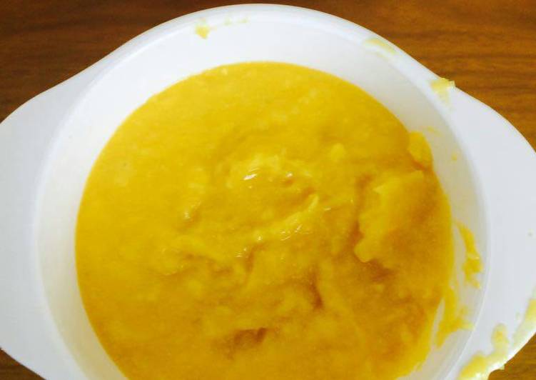 Resep Bubur jagung (Mpasi 9m+) Kiriman dari Sri Wahyuni