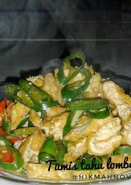 Tumis Tahu lombok ijo