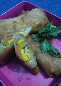 Lumpia isi jagung manis