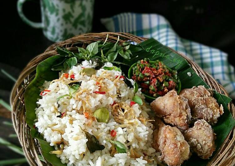 bahan dan cara membuat NASI LIWET Kampung magicom