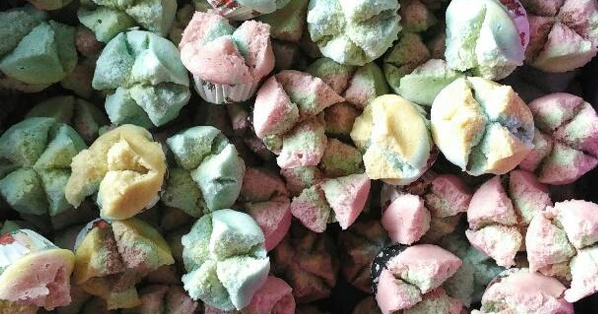 Resep Bolu kukus (Part II) rainbow + Pop Ice Resep Bolu kukus (Part II) rainbow + Pop Ice