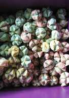 Bolu kukus (Part II) rainbow + Pop Ice