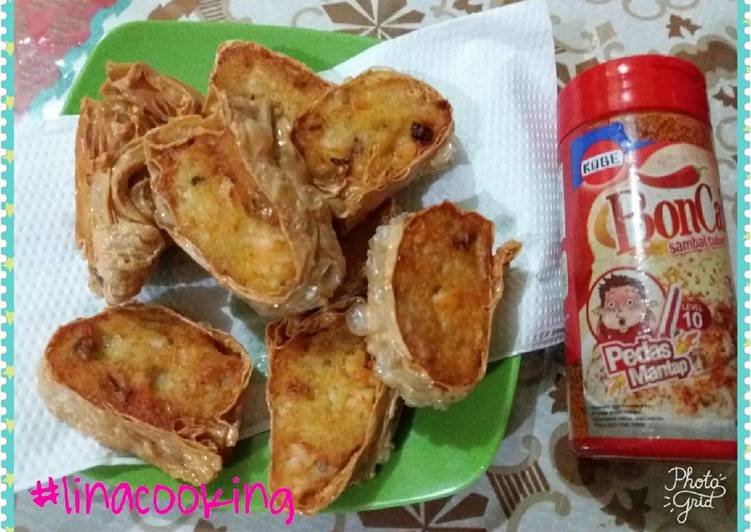 Resep Siomay ayam udang bungkus kulit kembang tahu