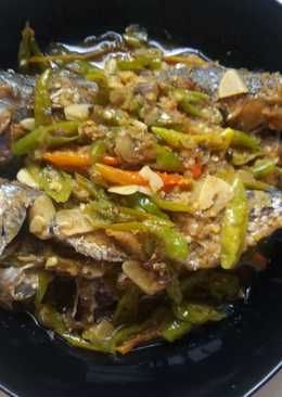 Ikan kembung cabe ijo mantabss