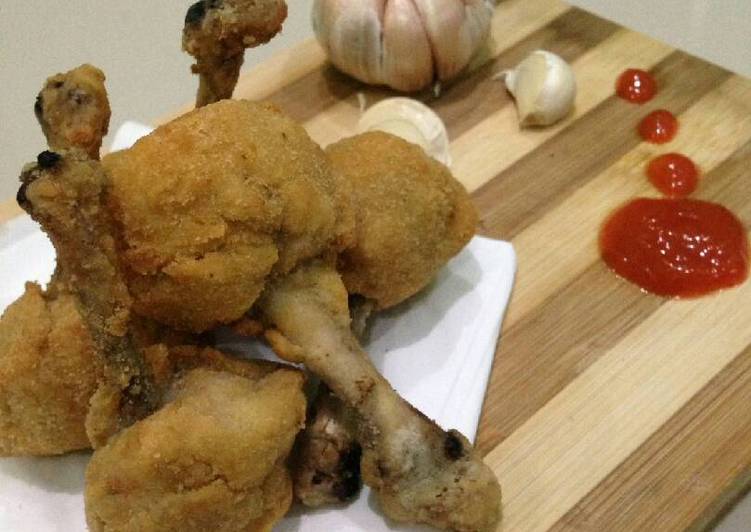 bahan dan cara membuat Chicken lollipop / chicken drumstick / ayam pentung