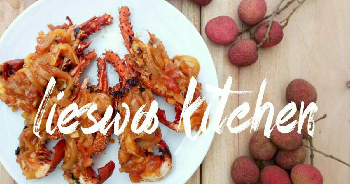 16 resep  masakan  lobster  saus tiram enak dan sederhana  