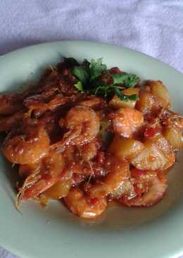 5 resep sambal  goreng udang  plus kentang  enak dan 