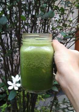 Detox Juice (Pok Coy, Pineapple, lemon, honey)