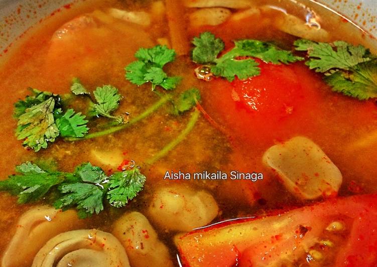 gambar untuk resep Tomyam Udang pedas