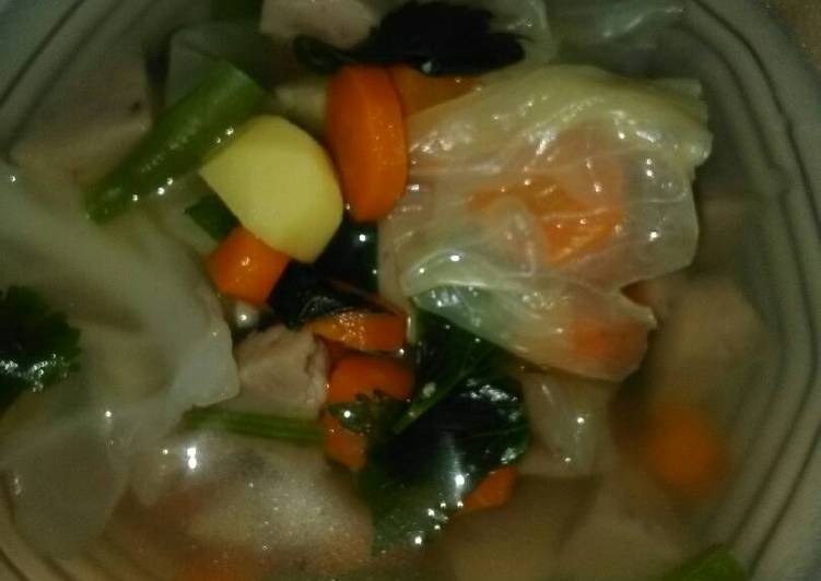 gambar untuk resep Sayur sop bening simpel