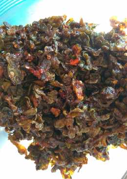 Pare nenek (tidak pahit, gurih, pedes)