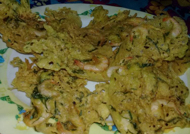 cara membuat Rempeyek Udang Ala RM padang