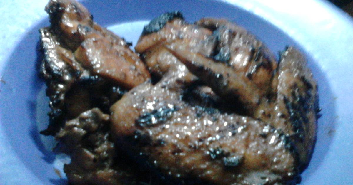 Resep Ayam bakar madu simple ala Sylvi Ajah Uest