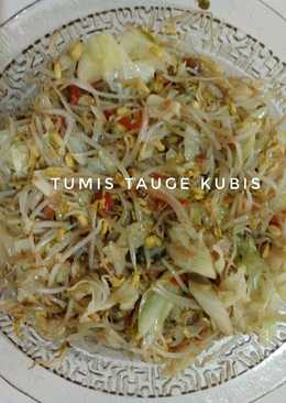 Tumis gurih tauge kubis (cocok bwt diet)