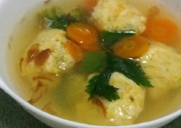 resep makanan Bakso ikan tuna homemade