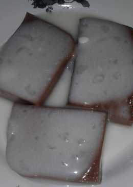 Puding Brownies with Vla