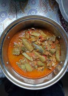 Balado terong ikan benggol