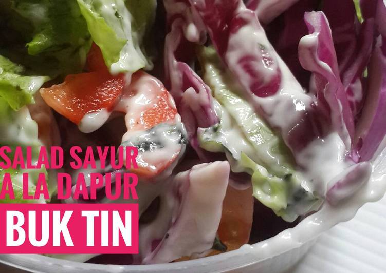 Resep Salad sayur 'dapur buk tin' Kiriman dari Kurnia Pratiwi
(@niapratiwi0704)