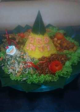 Tumpeng 5 porsi (kering tempe kecap)