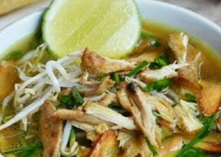 resep lengkap untuk Soto semarang resep mertua :):)