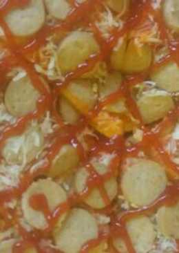 Menu Anak: Pizza Sosis Keju