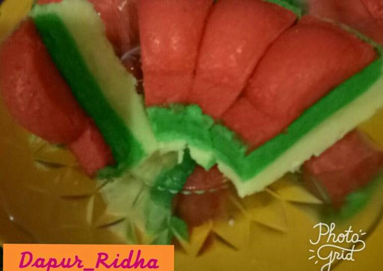 Resep Bolu pelangi Karya Ridha_Zahra