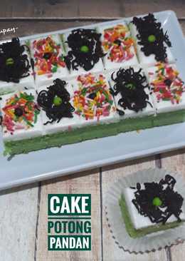 Cake Potong Pandan Lembut