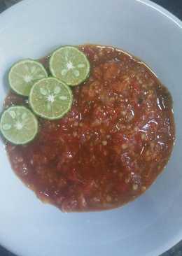 Sambal pecel lele