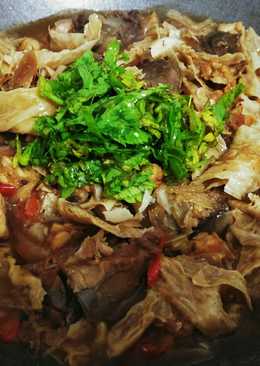 Oseng Kembang Tahu
