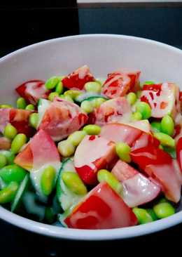 Salad segar 3 bahan