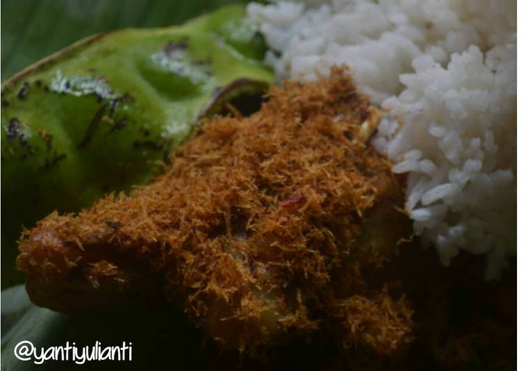 bahan dan cara membuat Ayam goreng Ciamis