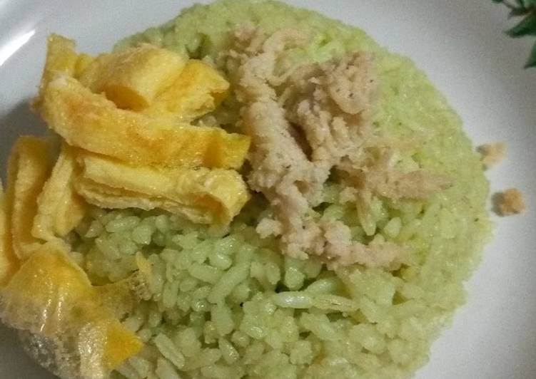 Nasi Uduk Hijau recipe main photo