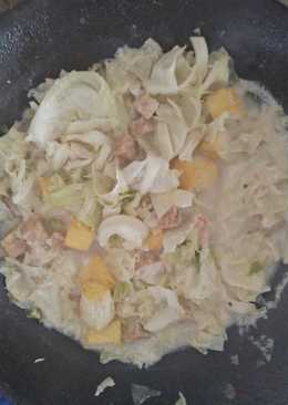 Lodeh tetaku(tempe tahu kubis)