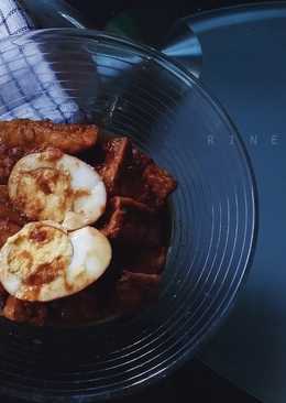 Semur Ayam Telur Tahu Tempe