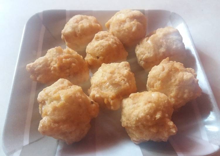 resep lengkap untuk Bakso Goreng renyah