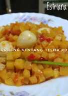 Sambal goreng kentang telor puyuh