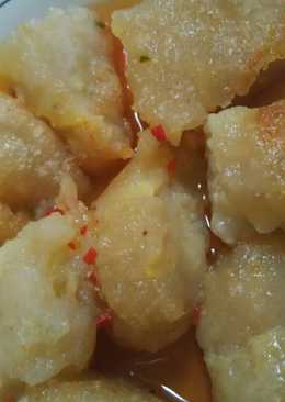 Pempek kentang,cocok buat vegetarian