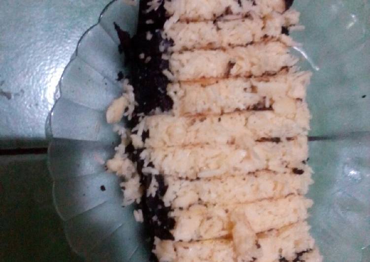 resep makanan Bronis oreo part 2