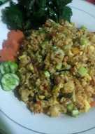 Nasi goreng blue band