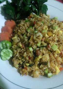 Nasi goreng blue band