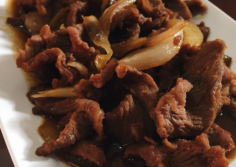 resep Beef Teriyaki