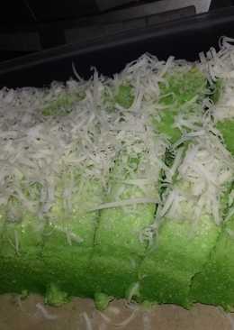 Bolu kukus pandan sederhana enak