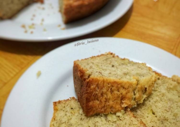 resep masakan Bolu Pisang (Irit Telur, No Mixer)