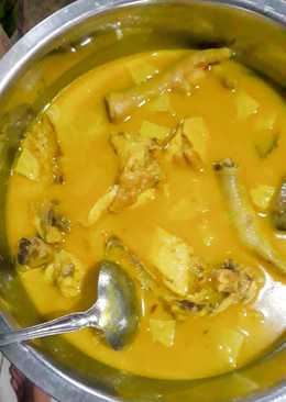 Gulai ayam campur bakso