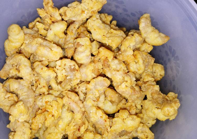 Usus ayam krispi #CemilanRahmadan