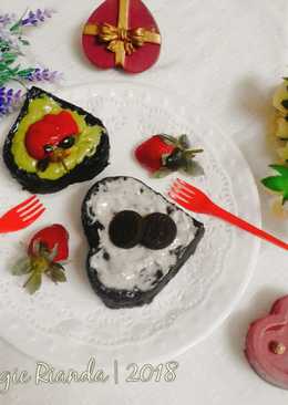 Oreo steam cake bertoping
