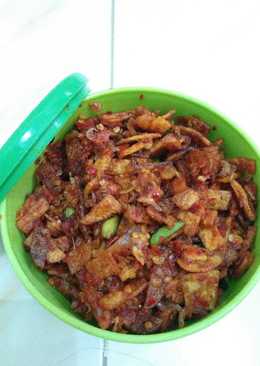 Kentang Kering Balado