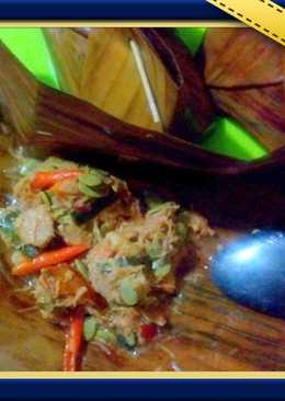 Botok istimewa lamtoro udang (khas tulungagung)